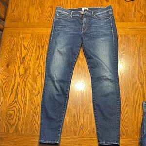 MOTHER Blue Denim Jeans